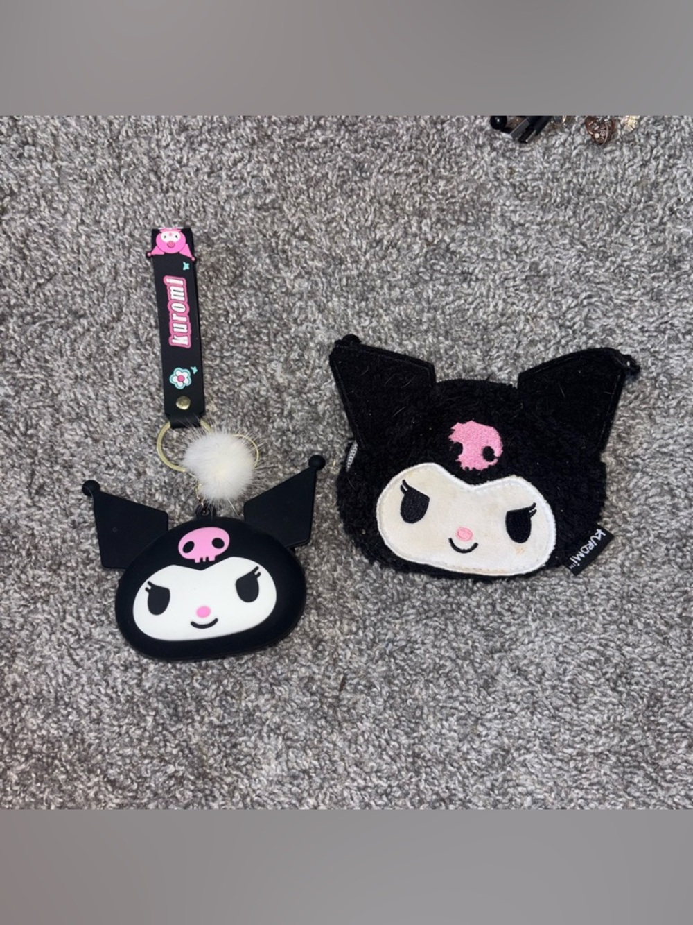 Kuromi Wallet Set